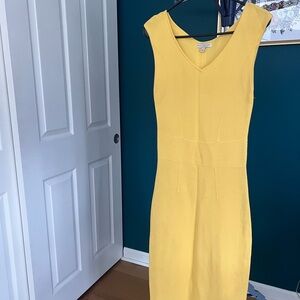 Eva. Mendes NY design  Yellow Sleeveless Dress